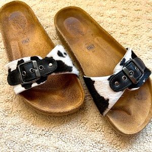 Seychelles cowhide sandals